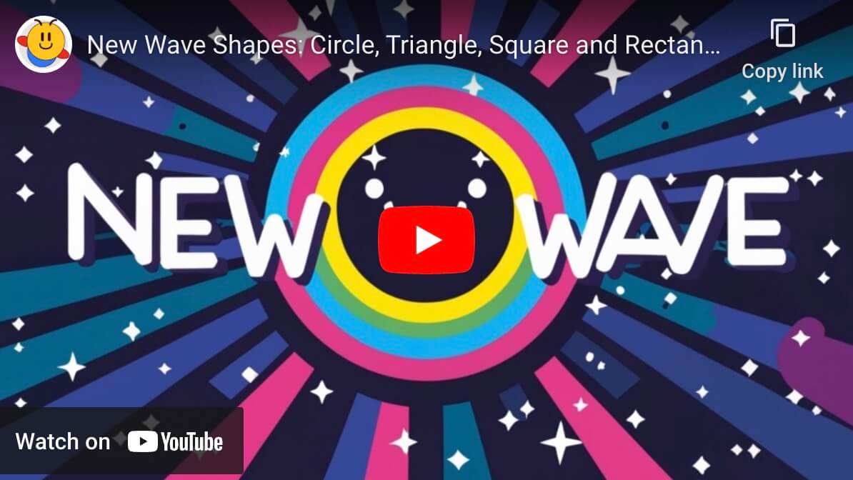 Learn Your Shapes - New Wave Shapes - Bugpapa the First - available across major streaming platforms